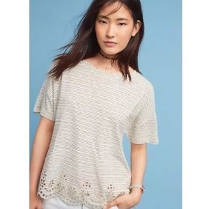 Anthro Postmark Striped Tee